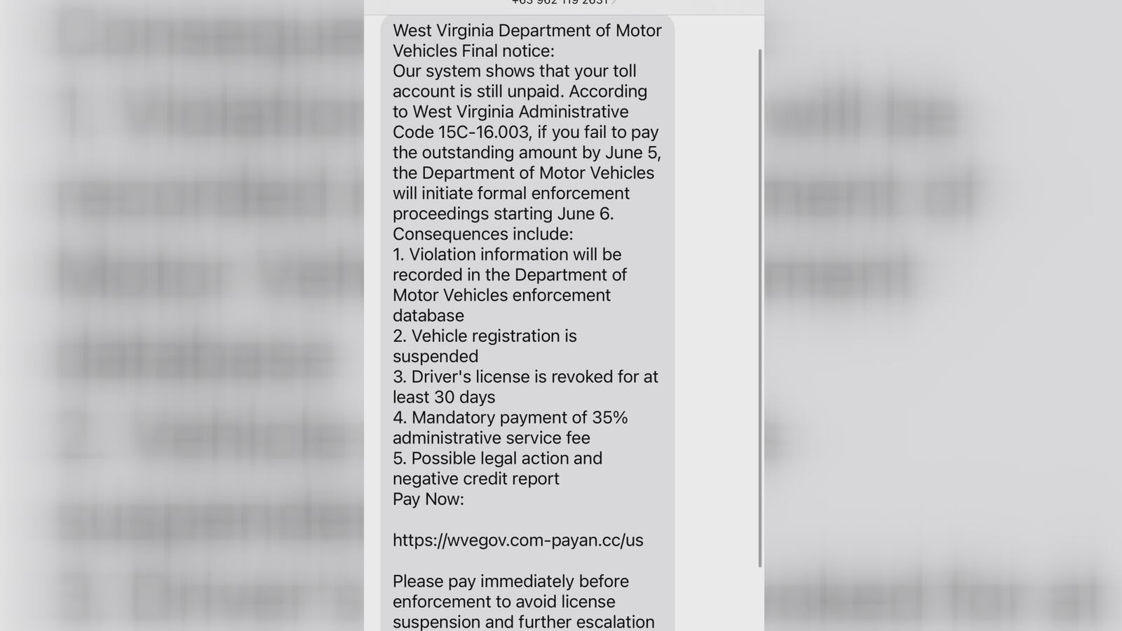 Dmv Scam DMV warns of text message payment scams