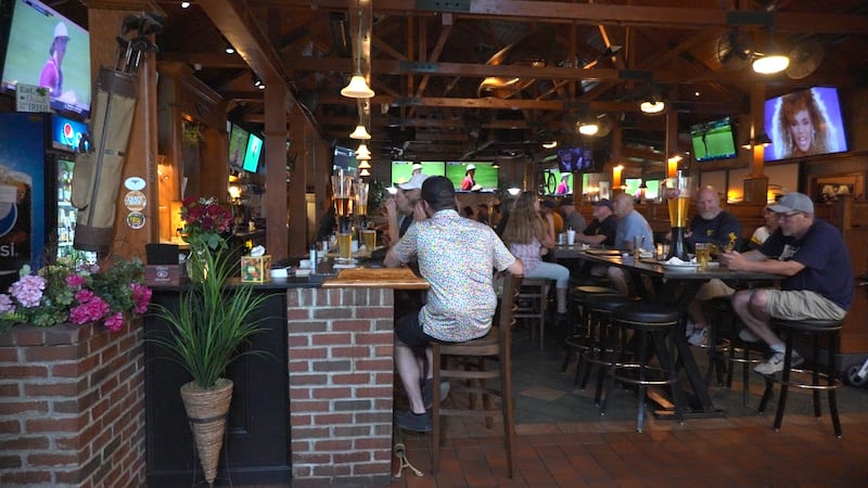 The Mountaineers faithful showed out at JP Henry's for the start of the College Baseball World...