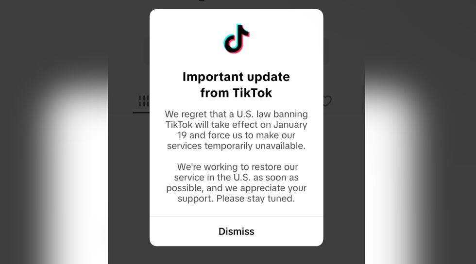 TikTok ban goes into effect in US as midnight approaches