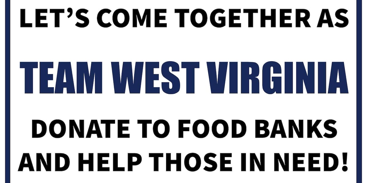 Gov. Morrisey encourages food bank donations state wide, plans to match with state funds