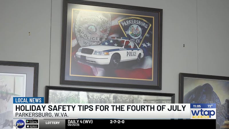 With the Fourth of July approaching, the Parkersburg Police Department is reminding residents...